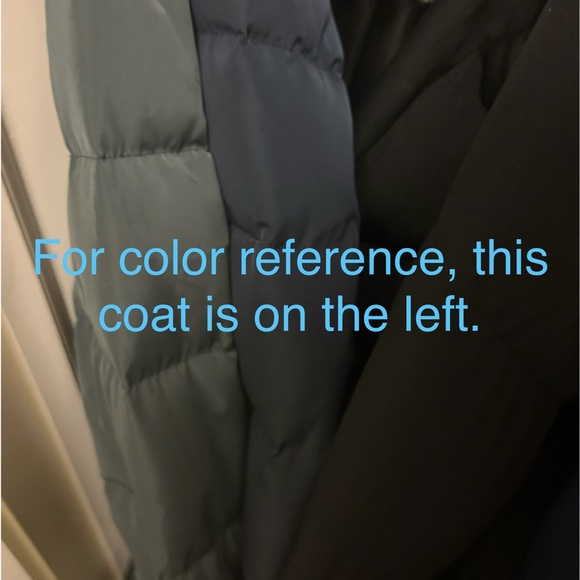 TALL Cole Haan Signature Long Down Hooded Puffer Heavy Duty Winter Coat LIKE NEW - Picture 12 of 12